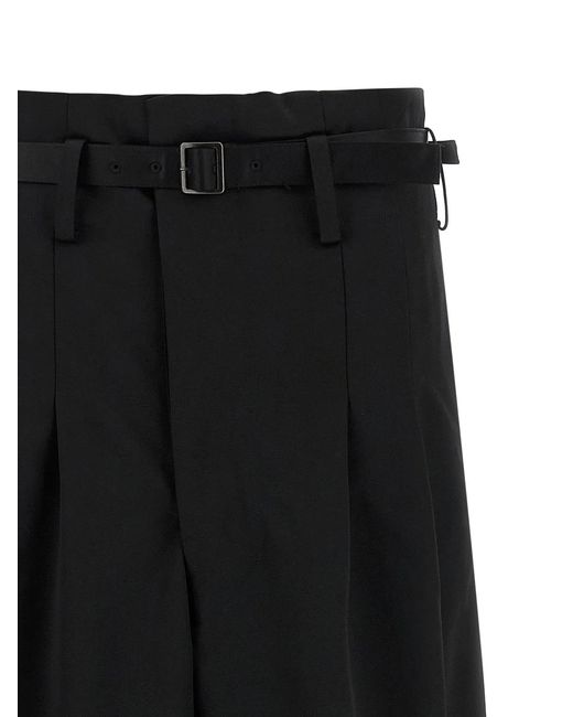 Junya Watanabe Black Acetate Fla Pants
