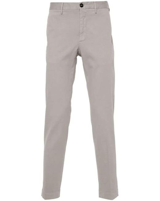 Incotex Gray Trousers for men