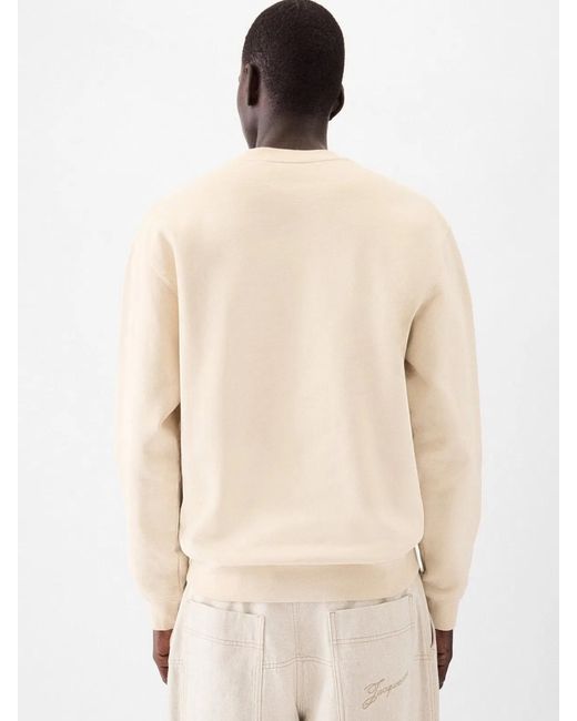 Jacquemus Natural Le Sweatshirt Gros Grain for men
