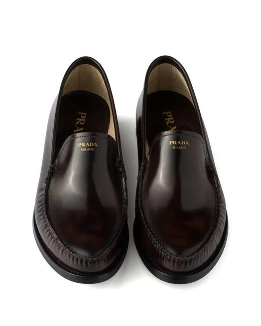 Prada Black Loafers