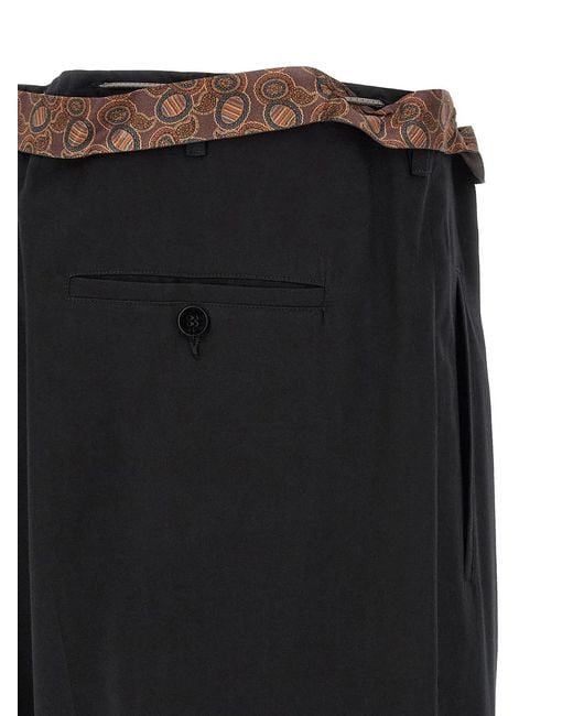 Magliano Black 'People's Chic Release' Pants for men