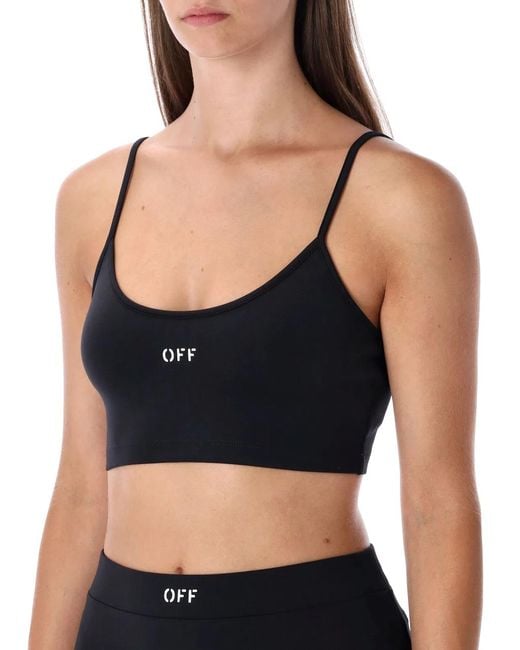 Off-White c/o Virgil Abloh Black Top With Thin Straps