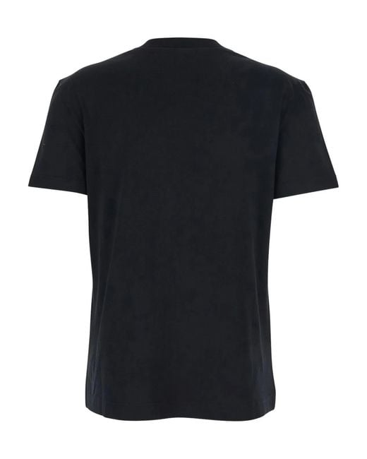 Dolce & Gabbana Black Dolce & Gabbana Crewneck Logo T-Shirt