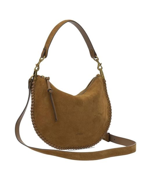 Isabel Marant Brown "Oskan Soft" Small Shoulder Bag