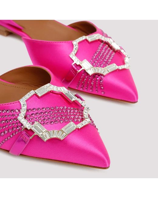 Malone Souliers Pink Misha Flats