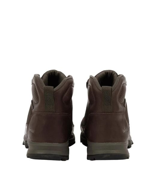 Barbour Brown Malvern Hiker Boots for men