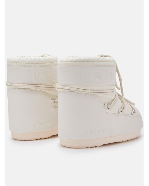 Moon Boot White Mb Icon Low Rubber