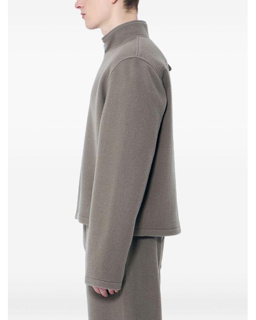 Rier Gray Wool Jacket for men