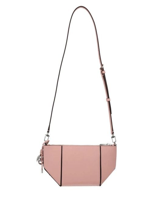 MICHAEL Michael Kors Pink Cow Leather Crossbody