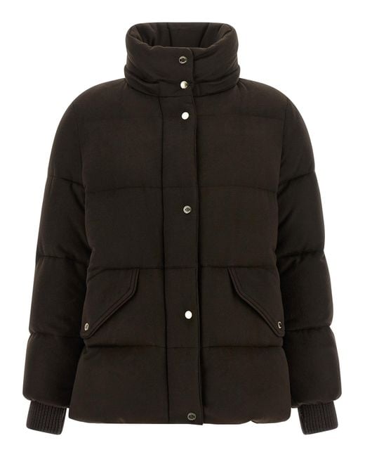 Moorer Black 'Attica' Down Jacket
