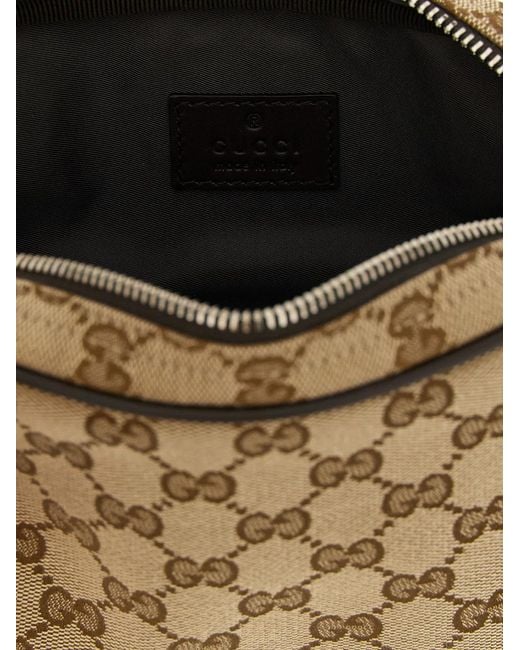Gucci Brown Gg Small Shoulder Strap for men