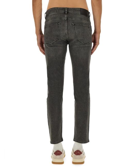 Boss Gray Delaware Slim Fit Jeans for men