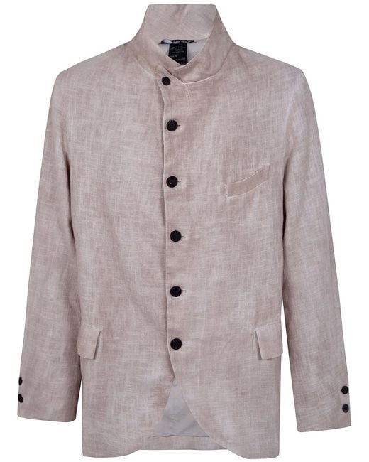 Avant Toi Brown "Hand Painted" Rever Jacket for men