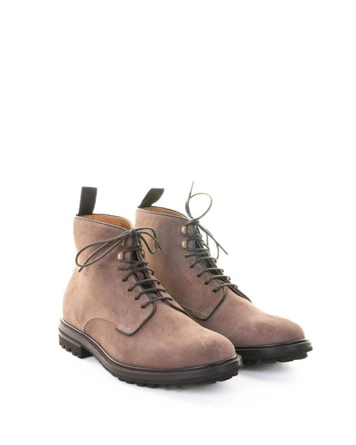 Henderson Brown Suede Ankle Boot for men