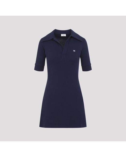 Céline Blue Polo Mini Dress