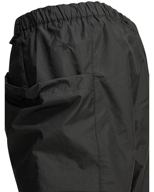 Goldwin Black "Rip-Stop" Technical Shorts for men