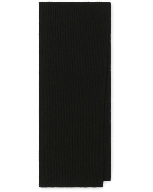 Dolce & Gabbana Black Dolce & Gabbana Cashmere Scarf for men