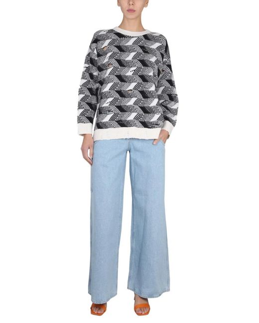 Missoni Gray Jacquard Knit