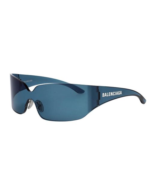 Balenciaga Blue Nylon Sunglasses