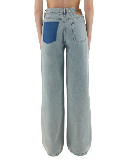 Moschino Blue Jeans Wide Leg