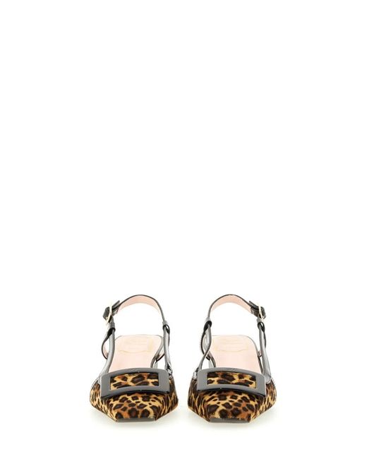 Roger Vivier Multicolor "Belle Vivier" Slingback Pumps