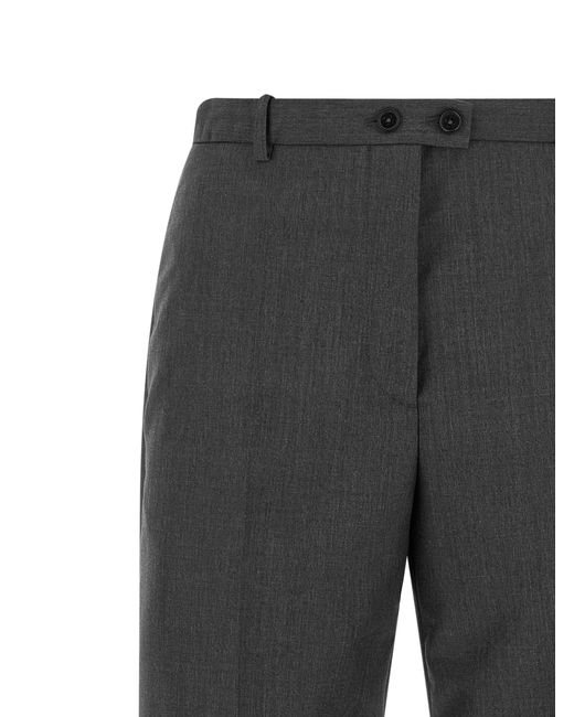 Jil Sander Gray Wool Dress Pants