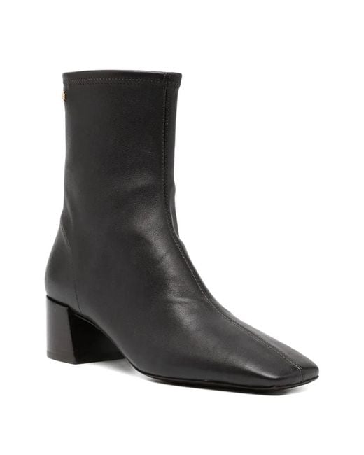 Tory Burch Black Stretch Ankle Boot 45Mm