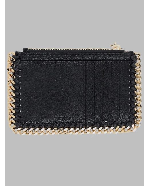 Stella McCartney Black Portacarte "Falabella"