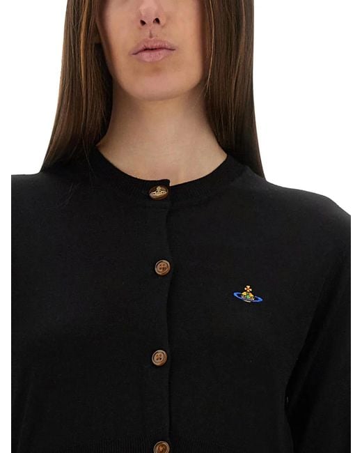 Vivienne Westwood Black Cardigan "Bea"
