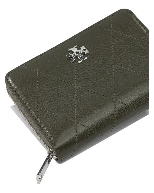 Tory Burch Green Wallets & Card Holders