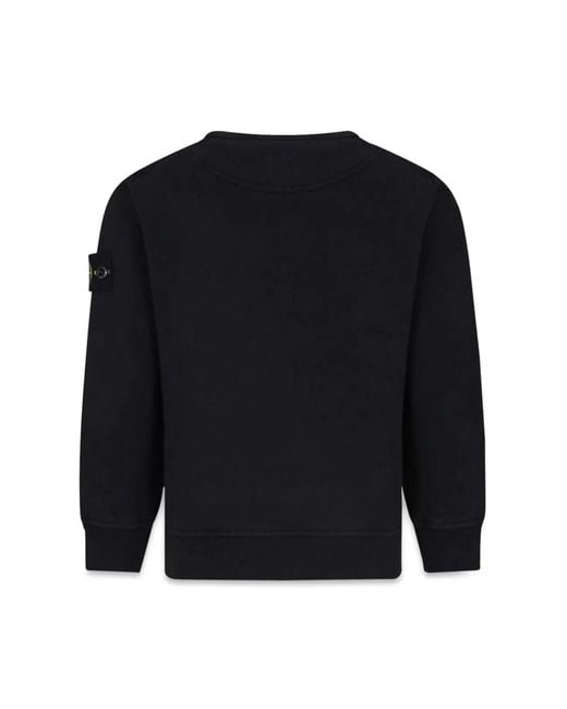 Stone Island Blue Sweatshirt