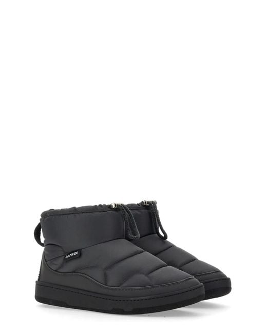 Lanvin Black Snowboot for men