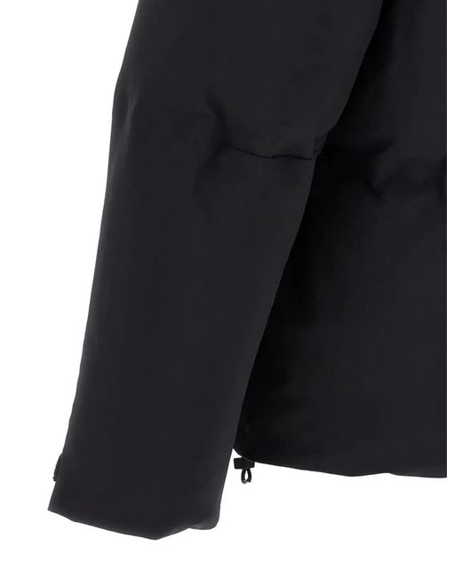 Herno Blue New Impact High-Neck Short Down Jacket for men