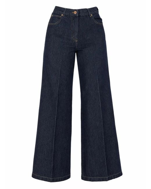 Aspesi Blue Jeans Wide Leg