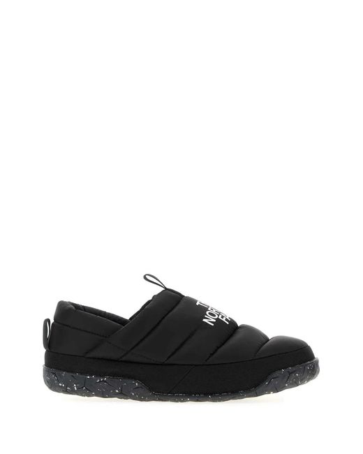 The North Face Black Ripstop Nuptste Slippers for men