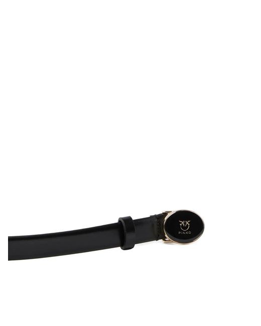 Pinko White Round Enamel