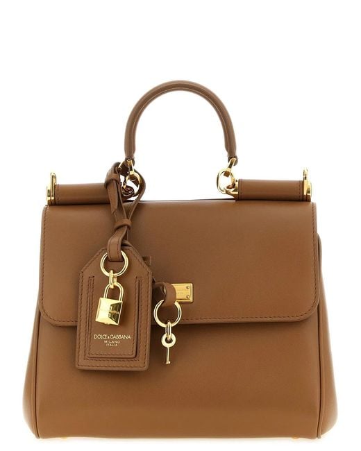 Dolce & Gabbana Brown Dolce & Gabbana 'My Sicily' Small Handbag