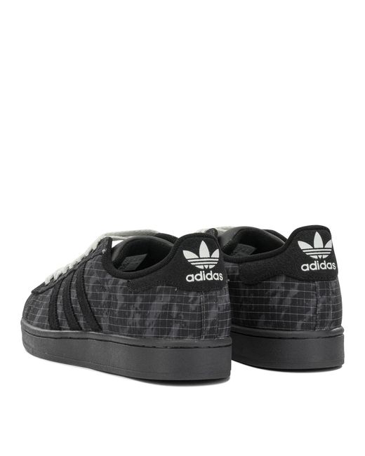 Adidas Originals Black "Superstar Ii" Low-Top Sneakers for men