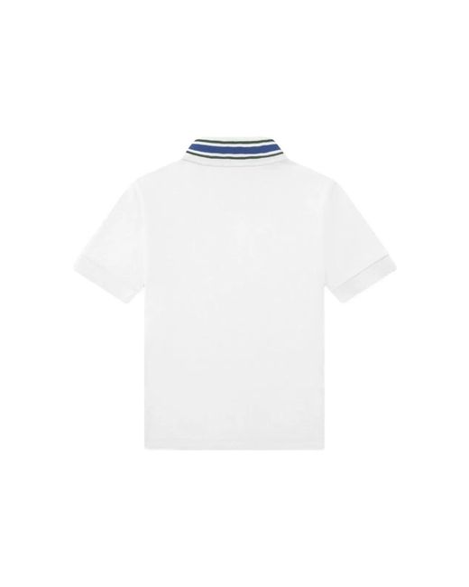 Lacoste White Polo Shirt "Petit Pique"
