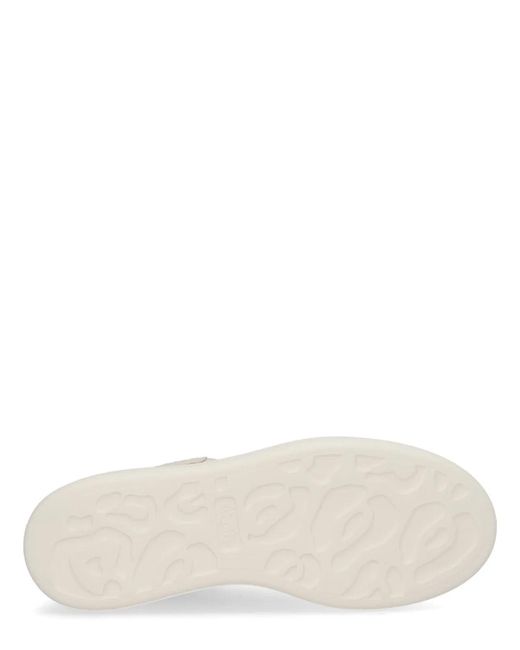 McQueen Natural Silk Sneakers