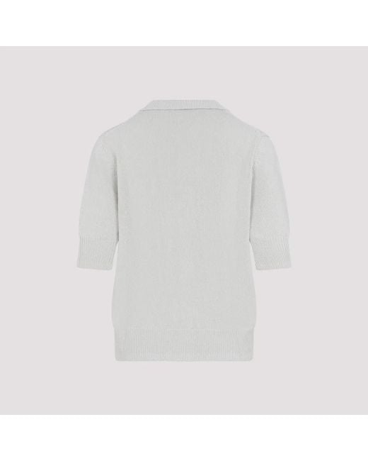 Studio Nicholson Gray Tolsa Paper Polo