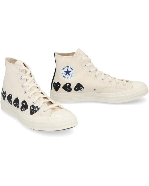 COMME DES GARÇONS PLAY White Converse X for men