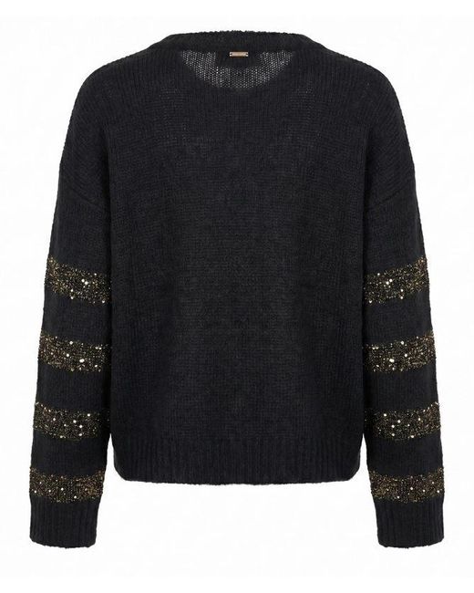 Twinset Black Sandy Wool Sweater