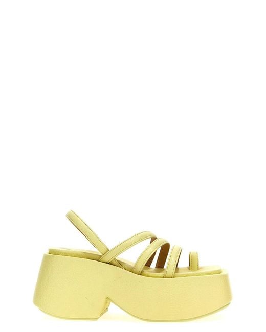 Marsèll Yellow Marsèll Sandalo 'Zeppo'