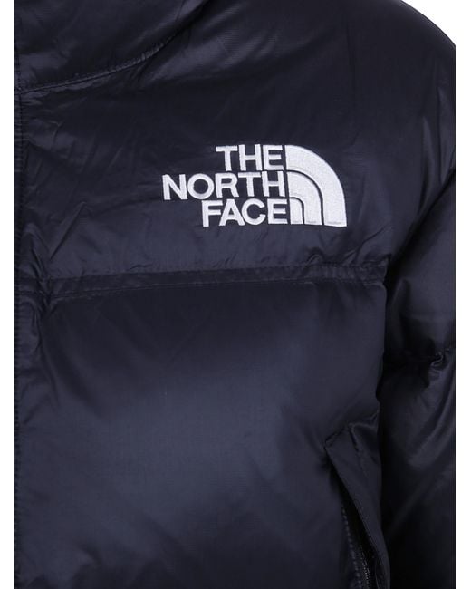 The North Face Blue "Nuptse" Short Jacket