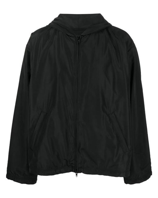 Balenciaga Black Nylon Zipped Jacket