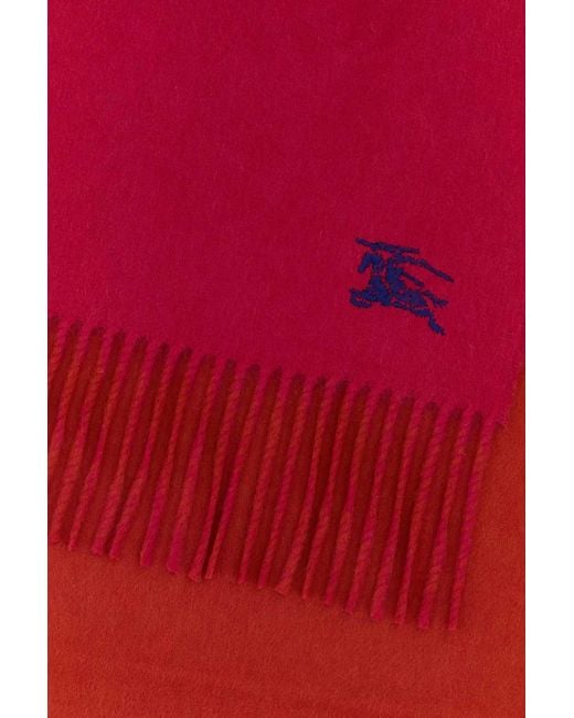 Burberry Red Mu Emb Knight Solid