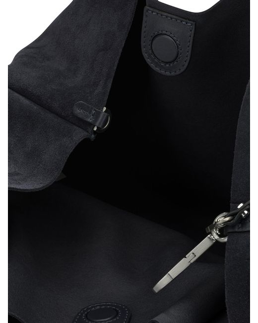 Gianni Chiarini Black Cow Leather Polyester Polyurethane Cotton Shoulder Bags