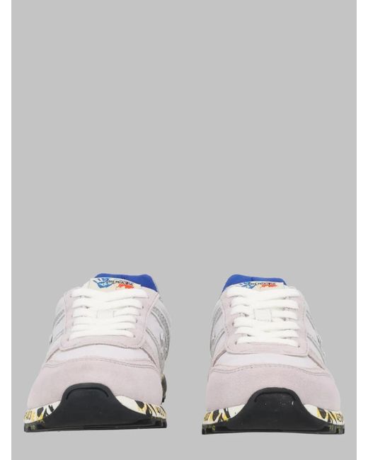 Premiata Will Be White Sneakers "Sky"