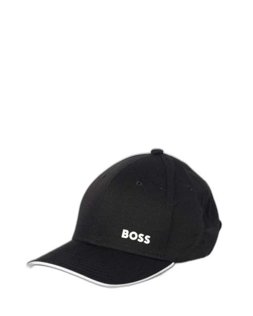 Boss Black Baseball Cap With Logo for men